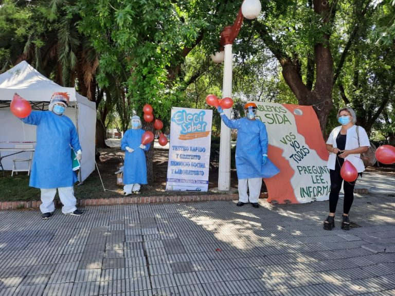 Día de Lucha contra el VIH: Se viene el “Pico Responsable” en la plaza San Martín
