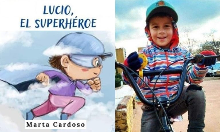 La hermosa poesía de Marta Cardoso, desde el amor y el respeto: “Lucio, el superhéroe”