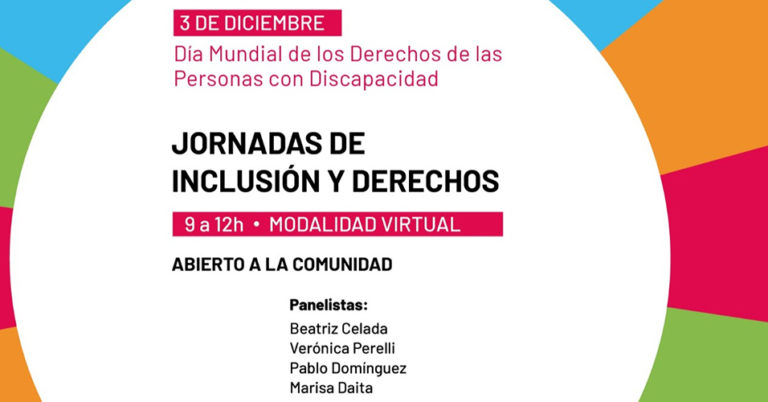 Esta mañana habrá jornada de inclusión y derechos por el Día Internacional de las Personas con Discapacidad