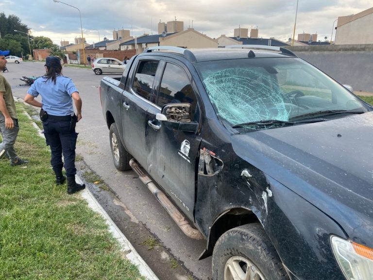 Fuerte choque en barrio Federal: Un hombre fue hospitalizado, mientras que un menor se retiró por sus propios medios