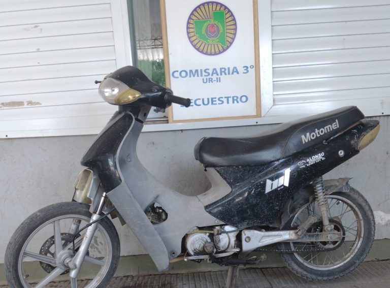 Le robaron la moto dos veces en pocos meses en General Pico y la Policía se la volvió a recuperar