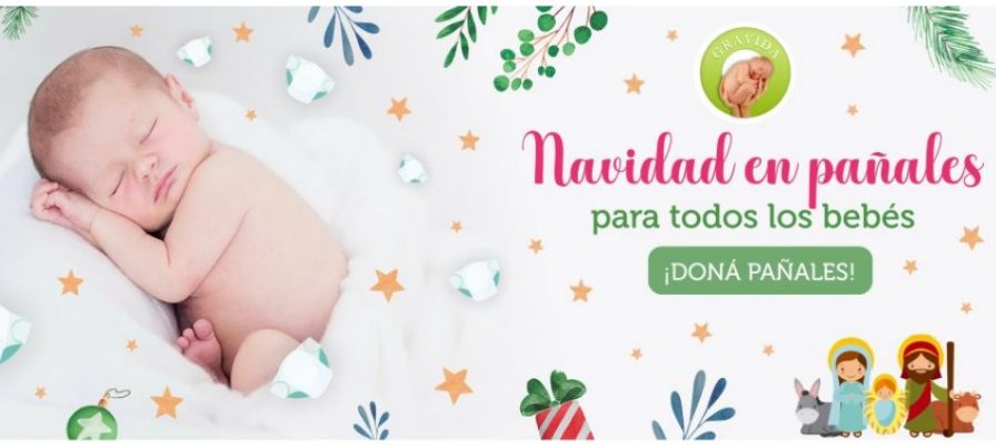 La ONG Grávida lanza la campaña de donación “Navidad en Pañales”: Mirá cómo podes colaborar con los niños