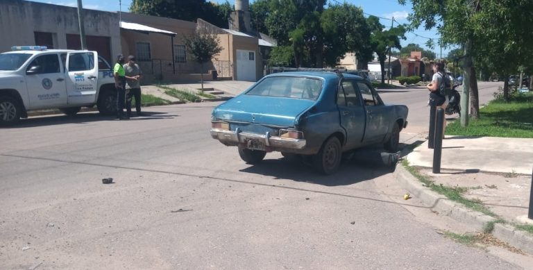 Choque en calle 26 y 31: Motociclista fue trasladado al Hospital