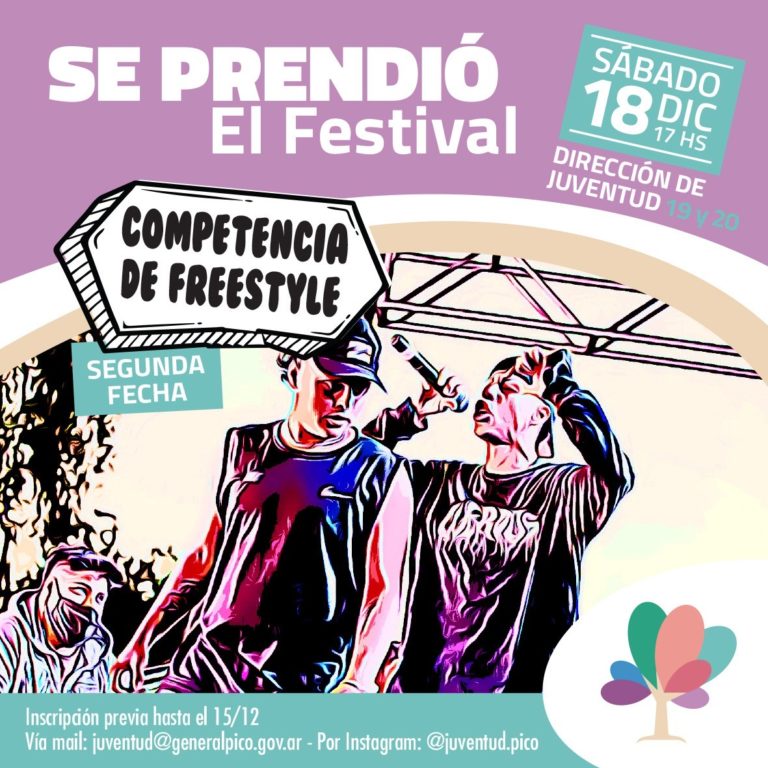 El 18 de diciembre será la segunda edición del festival de freestyle “SE PRENDIÓ” en General Pico