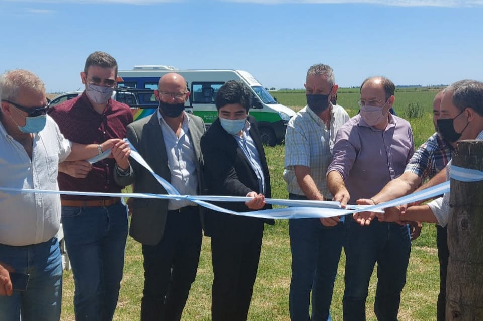 Se inauguró la planta solar Acuífero Intendente Alvear – Ceballos