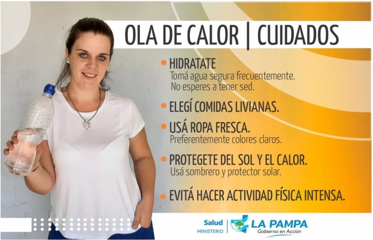 Recomendaciones de Salud para evitar golpes de calor