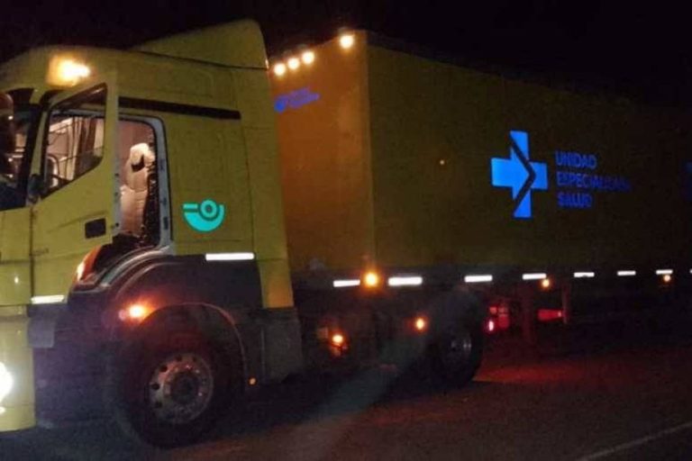 Río Negro: encontraron 19 kilos de marihuana en un camión que llevaba vacunas Covid