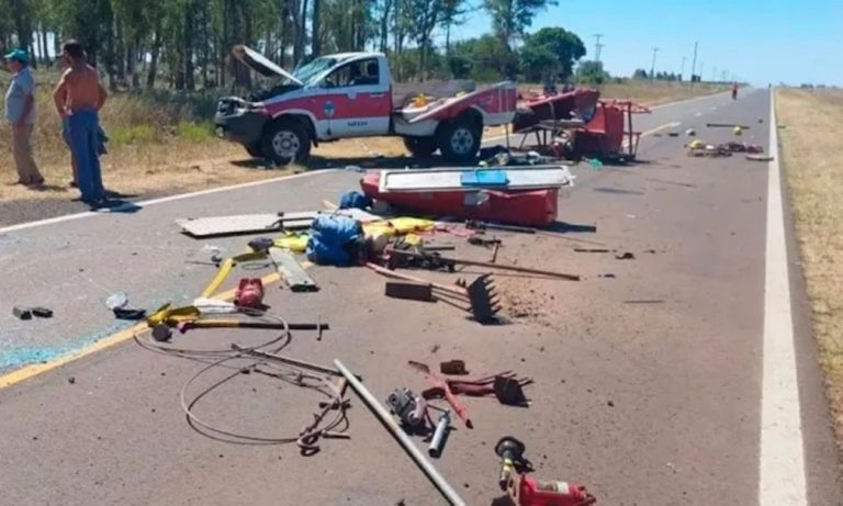 Tragedia en Corrientes: en accidente vial falleció un bombero voluntario cuando se dirigía a apagar un incendio forestal