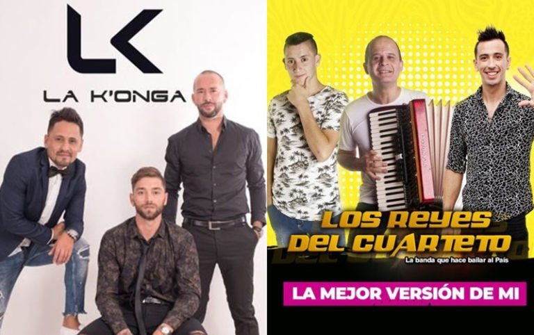 La Konga y Los Reyes del Cuarteto se presentarán en la Fiesta Nacional del Trigo y el Pan de Eduardo Castex