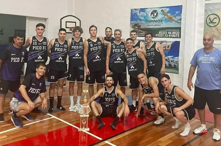 Pico FBC salió campeón de la Copa “Syner Crops”, un cuadrangular preparativo para el Torneo Federal de Básquet