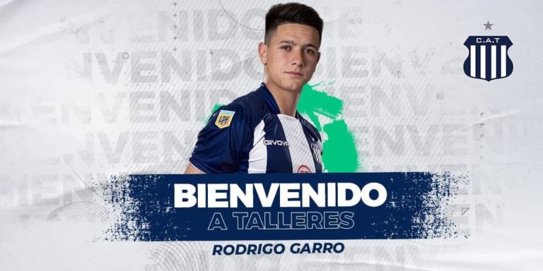 Rodrigo Garro ya es oficialmente nuevo jugador de Talleres de Córdoba