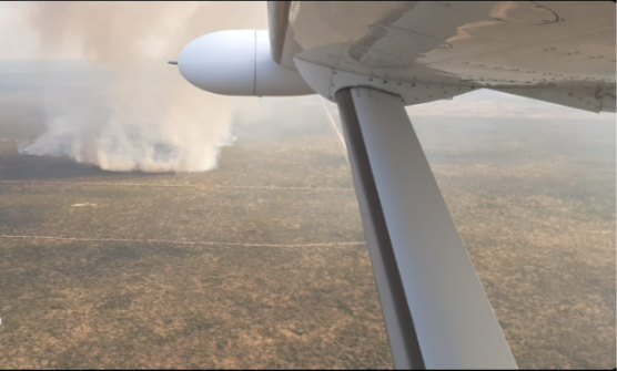 Brigadistas sofocaron incendio en Chacharramendi y contuvieron el de Cuchillo Có