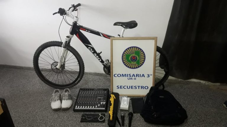 Dos menores de edad involucrados en el robo de una gran cantidad de objetos en una vivienda de barrio Empleados de Comercio