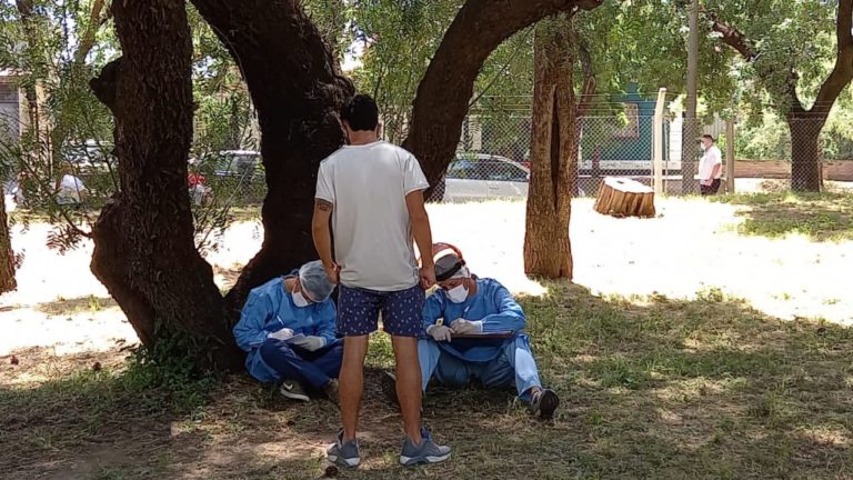 La foto que resume la situación en General Pico: Síntesis de una semana realmente agotadora para todo el personal de Salud