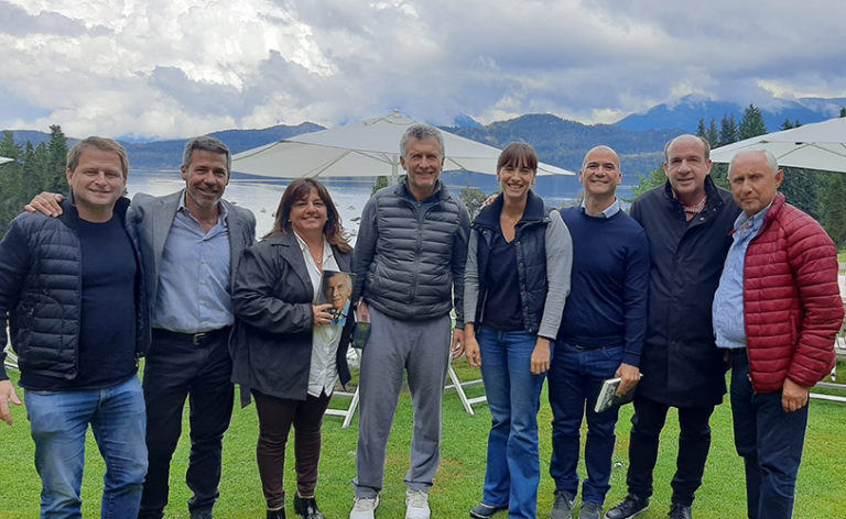 Diputados pampeanos se reunieron con el ex presidente Mauricio Macri en Neuquén