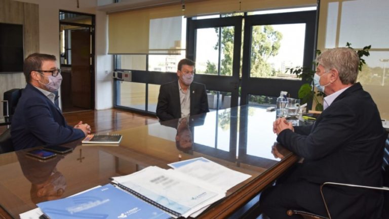 Ziliotto recibió a Alpa para dialogar sobre la oferta académica de nivel superior
