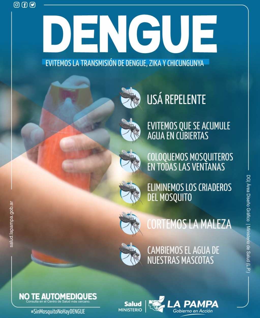 Síntomas a los que estar alertas y medidas de prevención contra el dengue