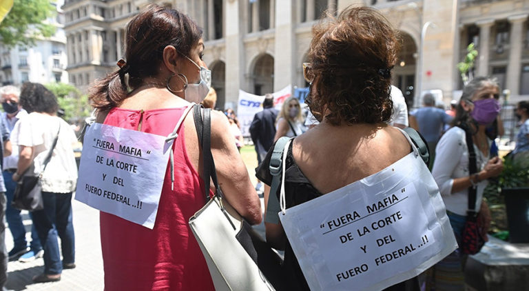 El Colegio de Magistrados y Funcionarios del Poder Judicial de La Pampa rechazó la marcha contra la Corte Suprema