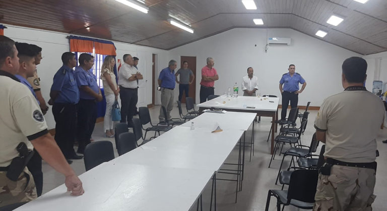 La jefatura de la Policía pampeana avanza con reuniones en el interior provincial