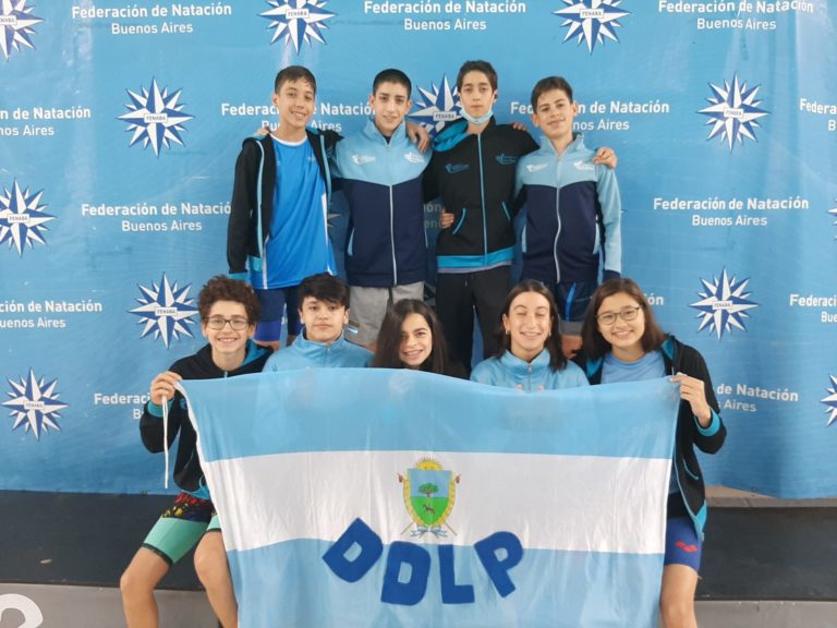 Ocho medallas para La Pampa en el campeonato república de natación
