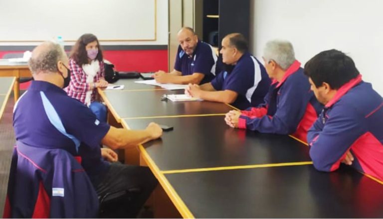 El presidente de la Federación Pampeana se reunió con la directora nacional de Bomberos en Buenos Aires