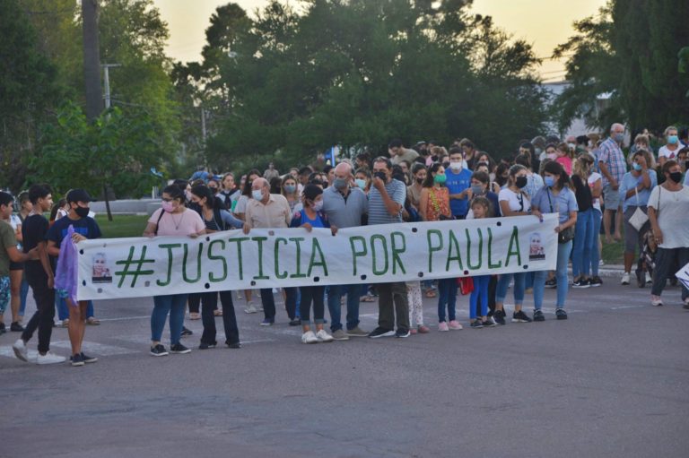 #JusticiaPorPaula: se llevó a cabo la marcha organizada por vecinos de la localidad de Intendente Alvear