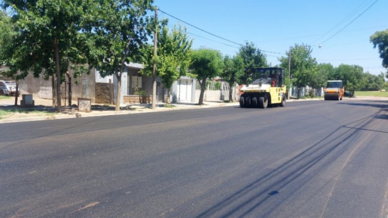 Mirá cuáles son las cuadras a asfaltar en General Pico esta semana