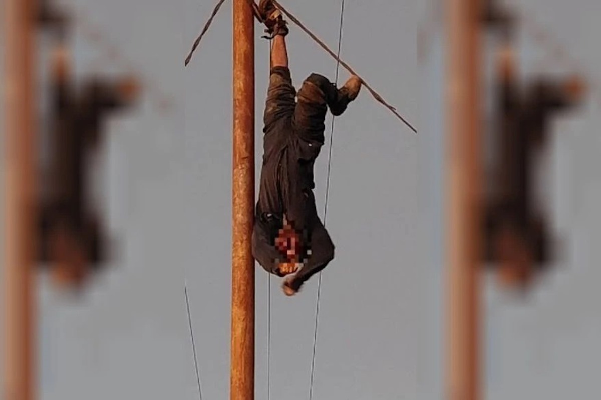 Chubut: quiso robar cables de cobre, se electrocutó y quedó colgado dos  horas hasta que lo rescataron – infopico.com