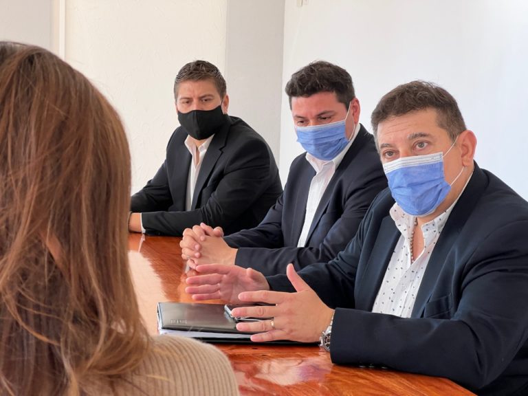 Fernanda Alonso se reunió con autoridades de la Policía Federal para dialogar sobre la instalación de la nueva unidad operativa