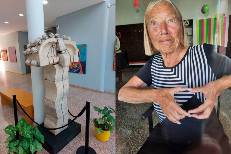 Murió en General Pico la escultora Beatriz Orosco, reconocida internacionalmente por sus grandes obras