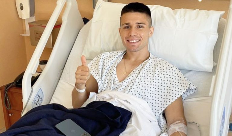 Julián Palacios fue operado exitosamente y comenzó con su recuperación