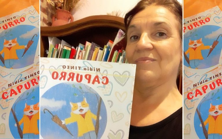 La escritora piquense Nidia Tineo presenta “Capurro”, su nuevo libro infantil