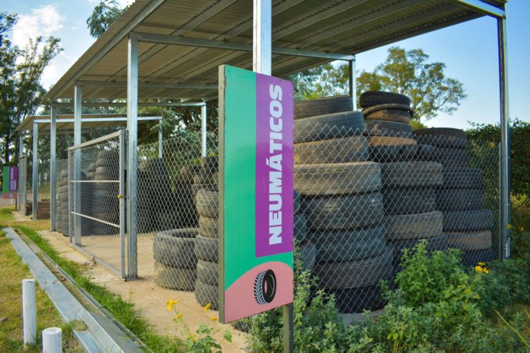 Se lanza en General Pico una campaña de reciclaje de neumáticos fuera de uso