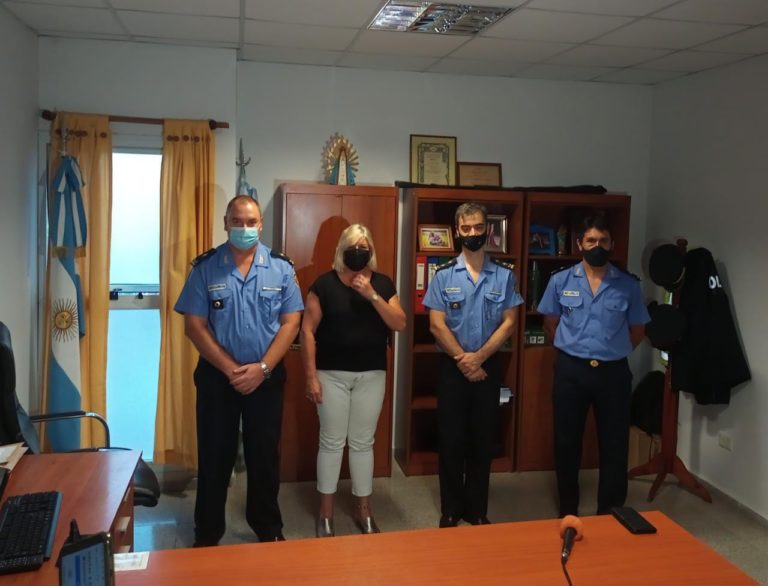 El Comisario inspector Leandro Ernst asumió como responsable de la Comisaria Departamental de Realicó