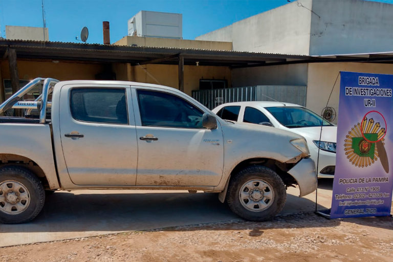 Los detalles del robo de una camioneta y persecución por General Pico