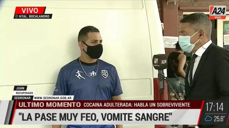 Impactante testimonio de un sobreviviente a la droga envenenada: “Hay que dejar de joder con esta porquería”