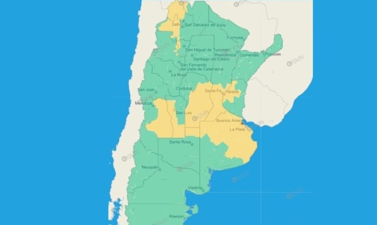Emiten alerta por tormentas para el norte de La Pampa