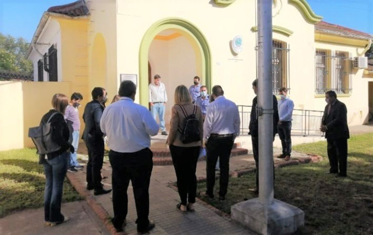 Realizaron inspección ocular en la comisaría de Jacinto Arauz