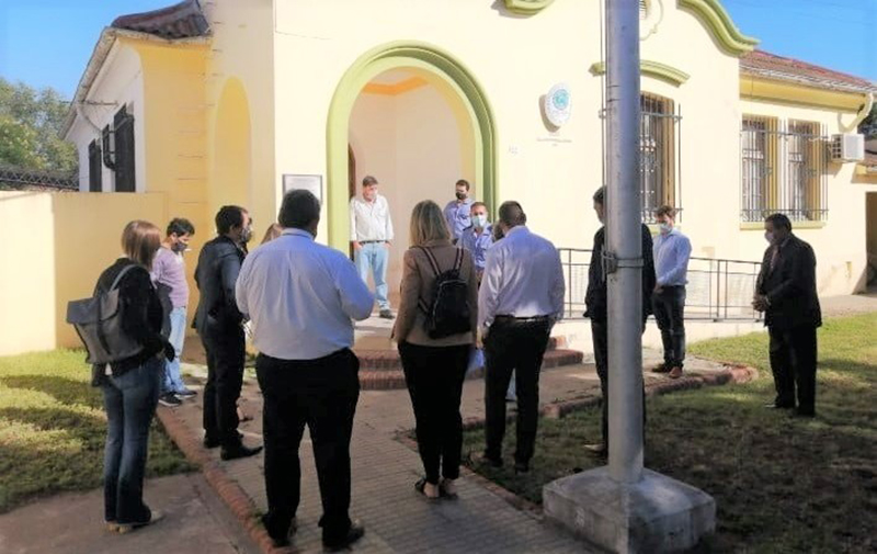 Realizaron inspección ocular en la comisaría de Jacinto Arauz