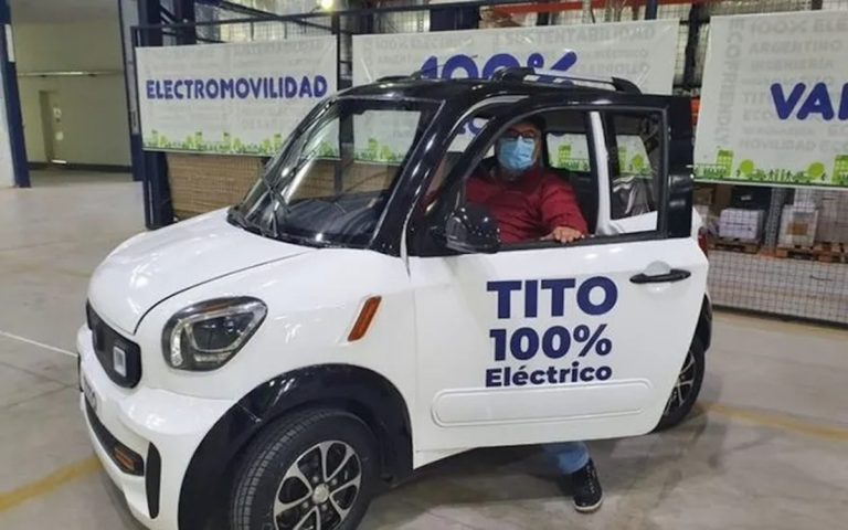 Tito, el auto eléctrico fabricado en San Luis, ya está en concesionarias