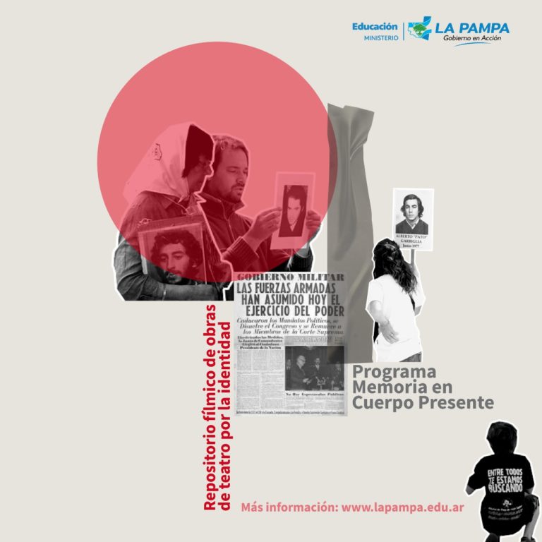 Educación publicó un repositorio fílmico de obras de teatro por la identidad