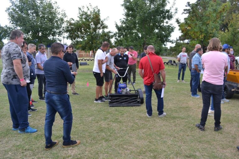 Con exponentes internacionales, se desarrolló importante capacitación sobre campos de juego en Trenel