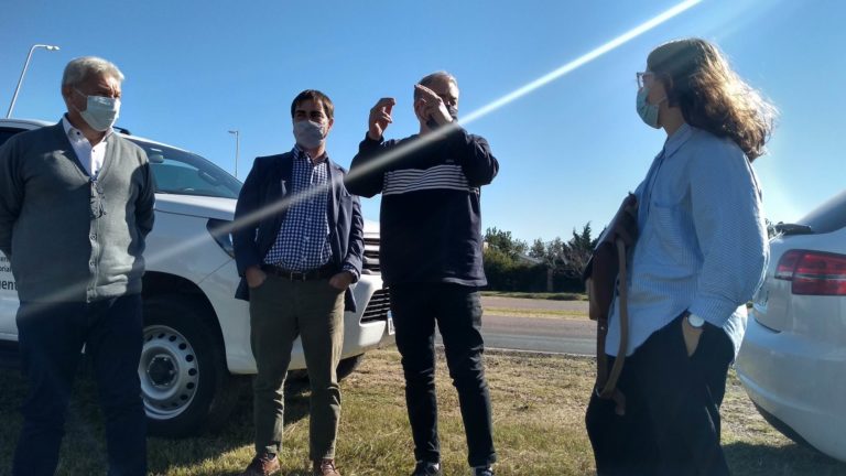 El director nacional de Suelo Urbano recorrió las tierras donde se construirán casas del IPAV en General Pico y Eduardo Castex