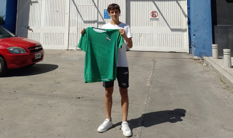 El juvenil piquense Gerónimo García se sumó a las inferiores de Vélez