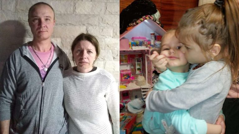 Son ucranianos, viven en Mar del Plata y buscan rescatar a sus sobrinas de 3 y 5 años de la guerra