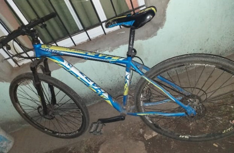 Le robaron la bicicleta y pide colaboración para recuperarla: “Doy recompensa porque es lo único que tengo para trabajar”