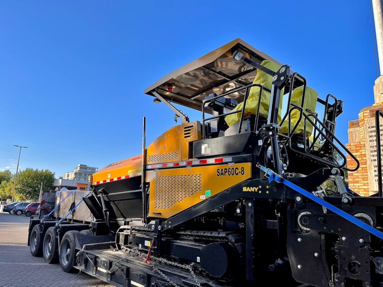 Llegó a General Pico nuevo equipamiento para la planta de asfalto