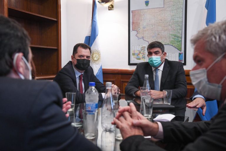 Bensusán mantuvo un encuentro con un senador italiano: “La Pampa es una extraordinaria oportunidad”
