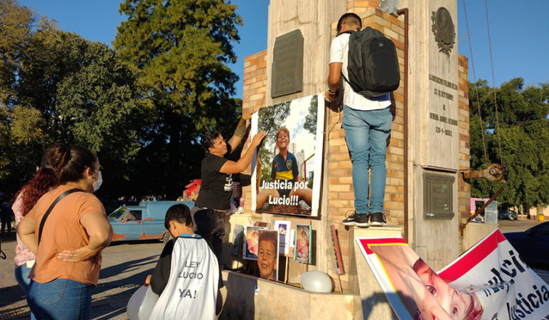 A cuatro meses del crimen, la familia Dupuy vuelve a marchar para exigir justicia y pedir que se apruebe la “Ley Lucio”