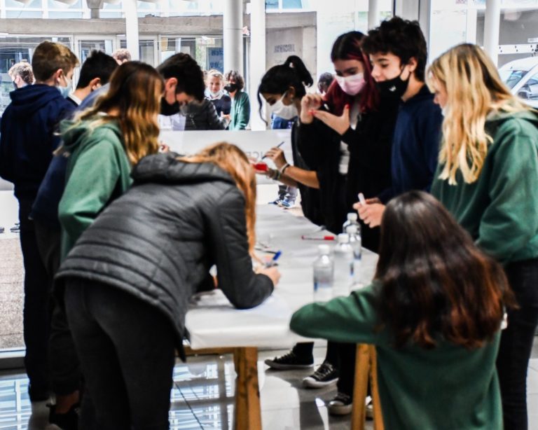 Más de 600 estudiantes dejaron su huella en la Muestra de la Memoria del Concejo Deliberante